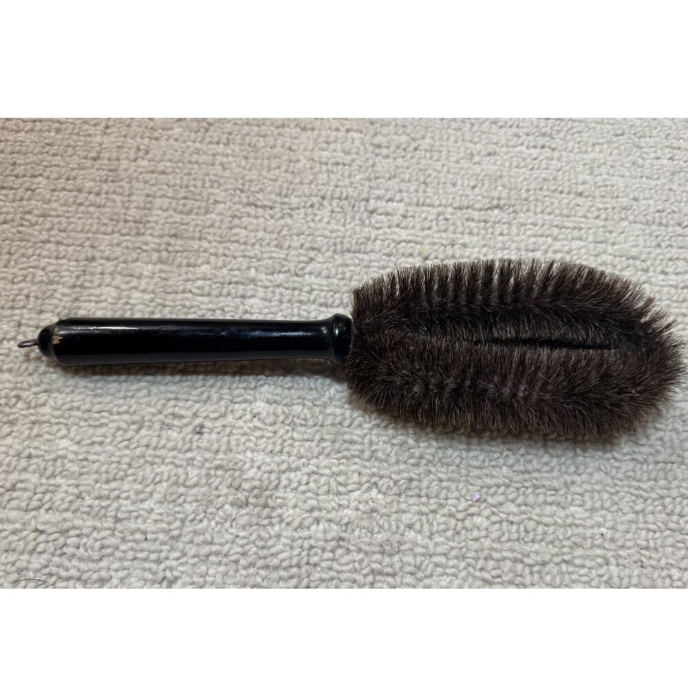 Vintage 1950s Fuller Brush Horsehair Wood Clothes Duster Cleaning Hand Brush